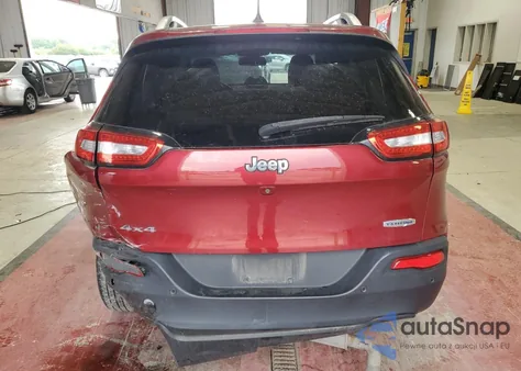 2016 Jeep Cherokee Latitude из США, поврежденный, VIN 1C4PJMCS9GW331456